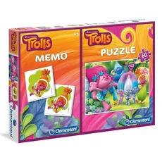 Puzzle 60 + Memo Trolle - Outlet