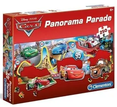 Puzzle Panorama Auta 250