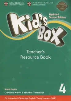 Kids Box 4 Teacher’s Resource Book - Outlet - Caroline Nixon, Michael Tomlinson