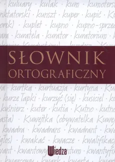Słownik ortograficzny - Outlet - Wioletta Wichrowska