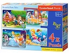 Puzzle 4w1 Beautiful Fairy Tales 8-12-15-20
