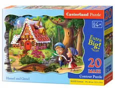 Puzzle Maxi Konturowe Hansel and Gretel 20