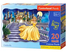 Puzzle Maxi Konturowe Cinderella 20