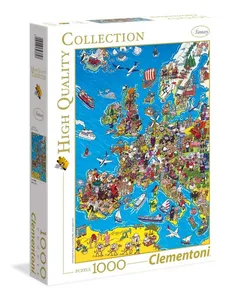 Puzzle High Quality Collection 1000 Europe map