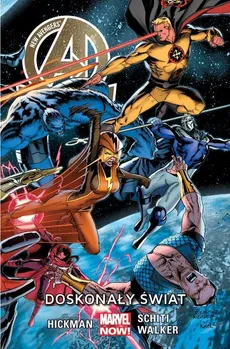 New Avengers Tom 4 Doskonały świat/ Marvel Now - Outlet - Jonathan Hickman, Valerio Schiti, Kev Walker