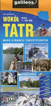 Wokół Tatr mapa atrakcji turystycznych 1:100 000 - Outlet
