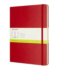 Notes Moleskine Classic XL gładki czerwony