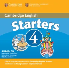 Cambridge English Starters 4 Audio CD