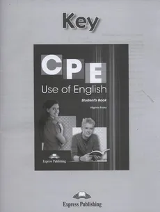 CPE Use of English Key - Virginia Evans