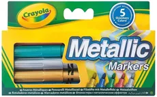 Markery metaliczne Crayola 5 kolorów - Outlet