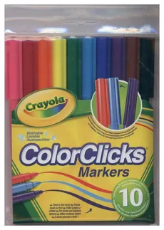 Markery Crayola Color clicks 10 kolorów