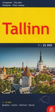Tallinn plan miasta 1:25 000 - Outlet