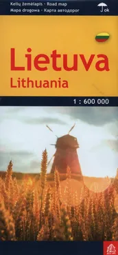 Litwa mapa samochodowa 1:600 000
