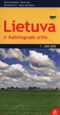 Litwa mapa samochodowa 1:500 000