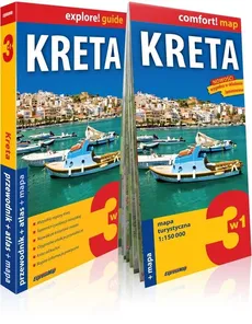 Kreta explore! Guide 3w1: przewodnik + atlas + mapa