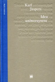 Idea uniwersytetu - Outlet - Karl Jaspers