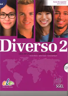 Diverso 2 podręcznik + ćwiczenia + płyta CD audio - Outlet - Encina Alonso, Jaime Corpas, Carina Gambluch