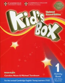 Kids Box Updated Second Edition 1 Activity Book with Online Resources - Outlet - Caroline Nixon, Michael Tomlinson