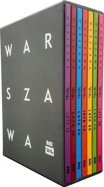 Warszawa lata 20 - 80 - komplet w etui