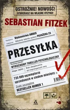 Przesyłka - Outlet - Sebastian Fitzek