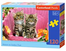 Puzzle Kittens on Garden Chair 120 - Outlet