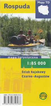Rospuda Mapa turystyczna, 1:85 000