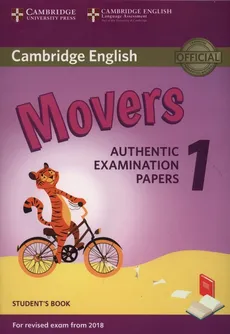 Cambridge English Movers 1 Student's Book Authentic Examination Papers - Outlet