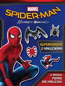 Spider-Man Homecoming Superksiążka z naklejkami - Outlet