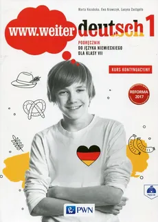 www.weiter deutsch 1 Podręcznik 7 Kurs kontynuacyjny + CD - Outlet - Marta Kozubska, Ewa Krawczyk, Lucyna Zastąpiło