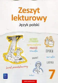 Zeszyt lekturowy Język polski 7 - Ewa Horwath
