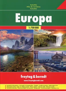 Europa atlas 1:700 000 Freytag & Berndt - Outlet