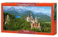 Puzzle Viev of the Neuschwanstein Castle Germany 4000 - Outlet