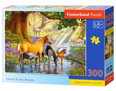 Puzzle Horses by the Stream 300