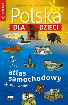 Polska dla dzieci atlas samochodowy - Outlet
