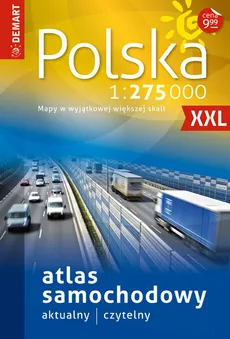 Polska Atlas samochodowy 1:275 000 - Outlet