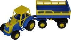 Majster traktor z przyczepą Nr 2 niebieski