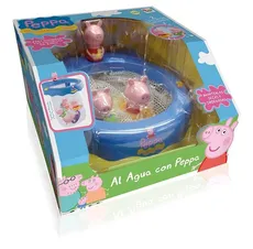 Świnka Peppa Zestaw do kąpieli z siatką i 2 figurkami: