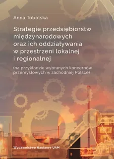 Strategie przedsiębiorstw międzynarodowych oraz ich oddziaływania w przestrzeni lokalnej i regionalnej - Anna Tobolska