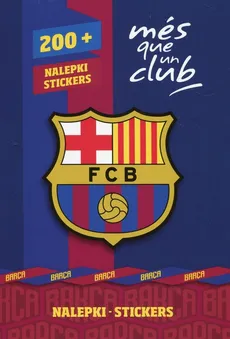 Zestaw nalepek 200 + FC Barcelona