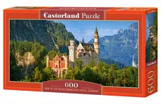 Puzzle View of the Neuschwanstein Castle, Germany 600