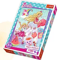 Puzzle 100 Świat Barbie