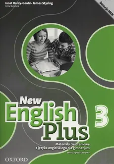 New English Plus 3 Materiały ćwiczeniowe Wersja podstawowa - Janet Hardy-Gould, James Styring