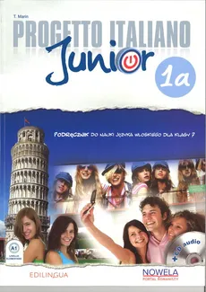 Progetto Italiano Junior 1A 7 Podręcznik + CD - Outlet - Marin T.