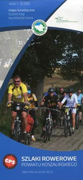 Szlaki rowerowe powiatu koszalińskiego mapa turystyczna 1:55 000 - Outlet
