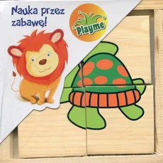 Układanka drewniana Zwierzęta morskie Playme