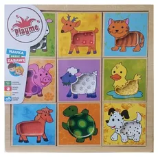 Puzzle zwierzęta 9