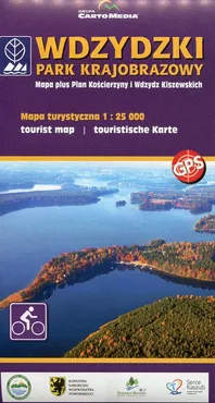 Wdzydzki Park Krajobrazowy mapa turystyczna 1:25 000 - Outlet