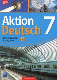 Aktion Deutsch Język niemiecki 7 Podręcznik + 2 CD - Outlet - Lena Biedroń, Przemysław Gębal