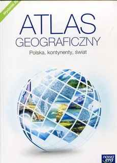 Atlas geograficzny Polska, kontynenty, świat - Outlet