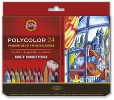 Kredki artystyczne Polycolor 24 kolory
